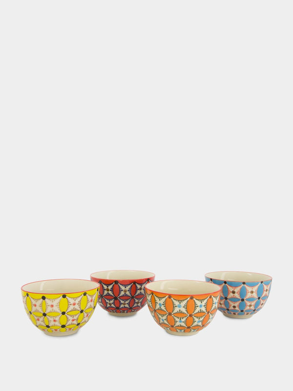 Hippy Snack Bowls (Set of 4)