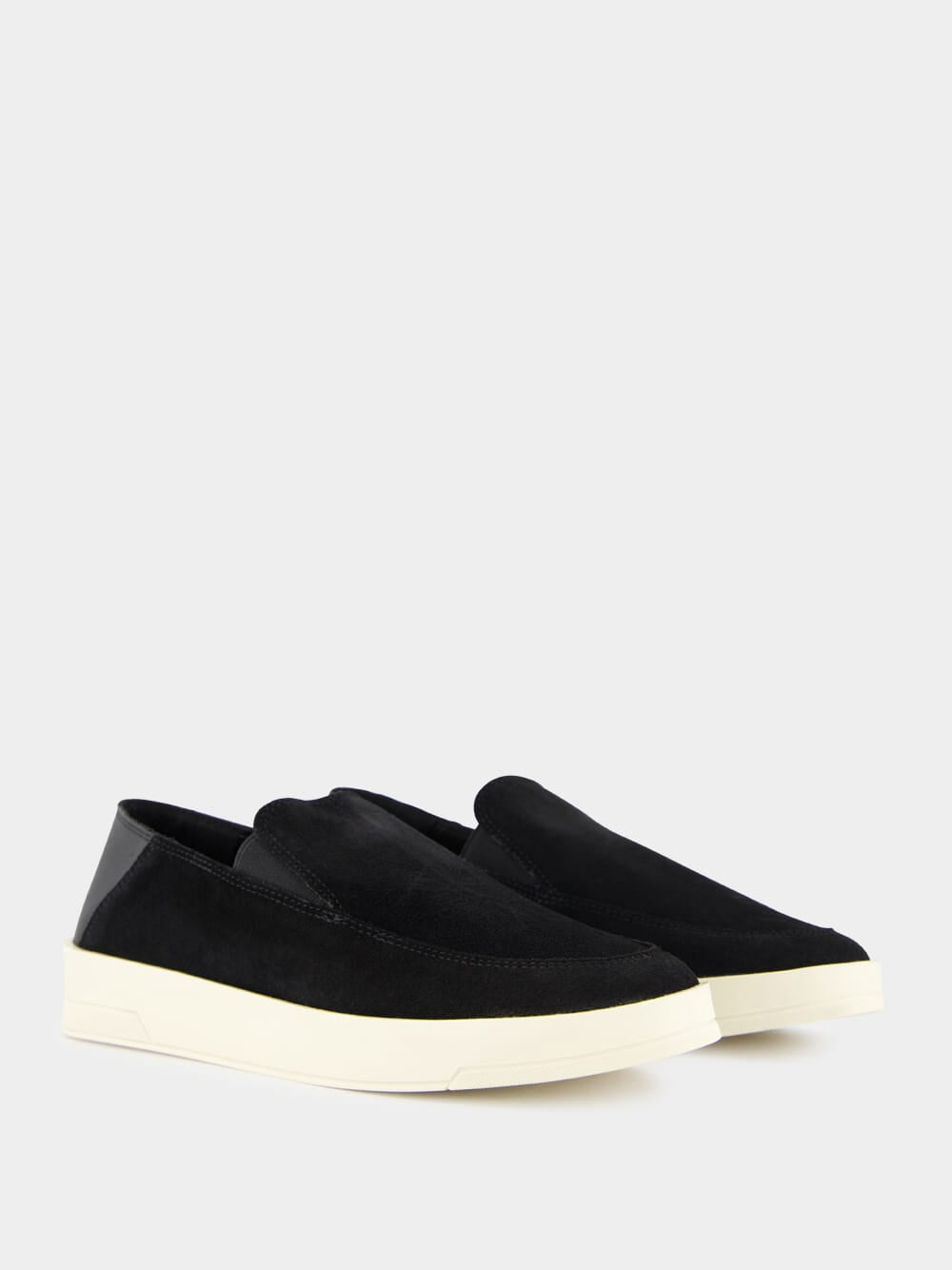 Telo Black Suede Loafers