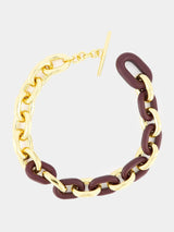 Sepia Gold Xl Link Necklace