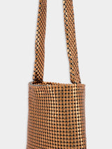 Copper Pixel Chainmail Bag
