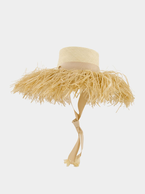 Frayed Lampshade Hat