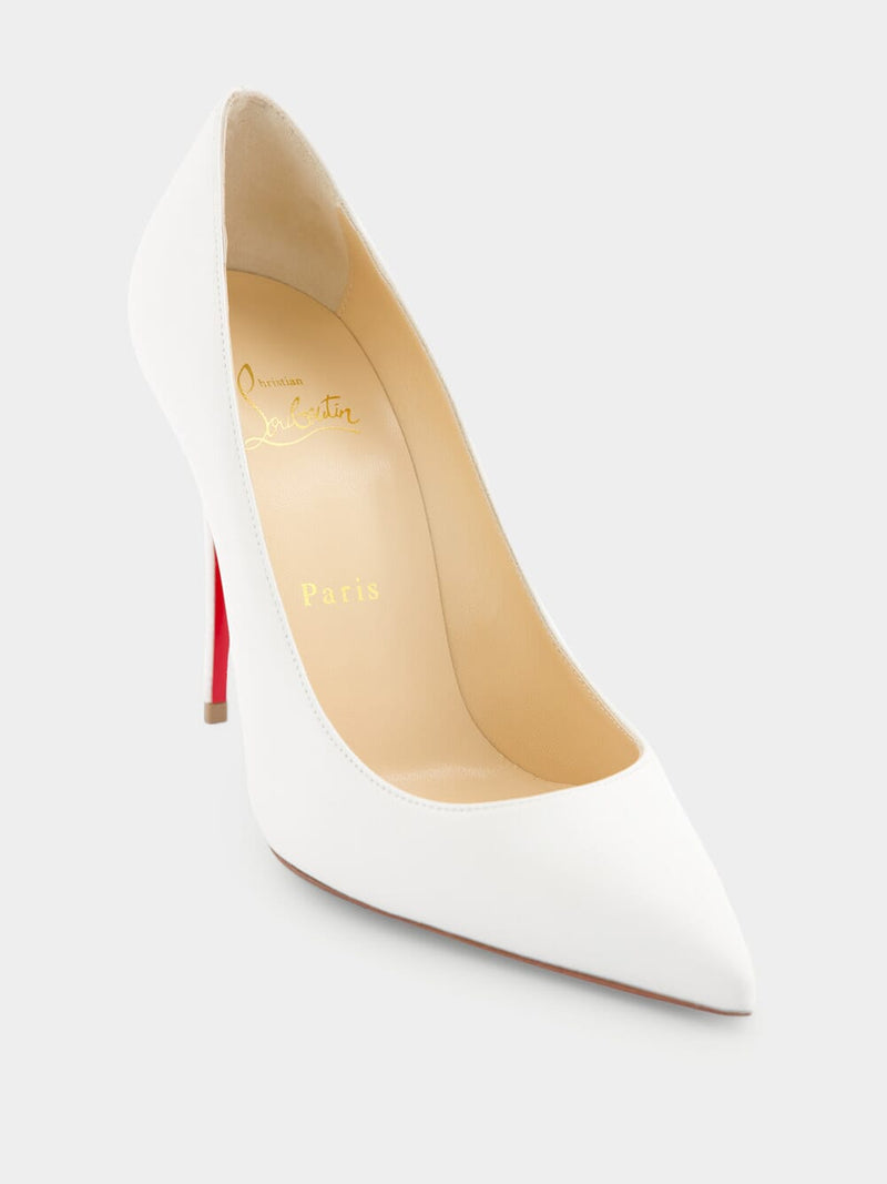 Kate 100mm nappa leather pumps