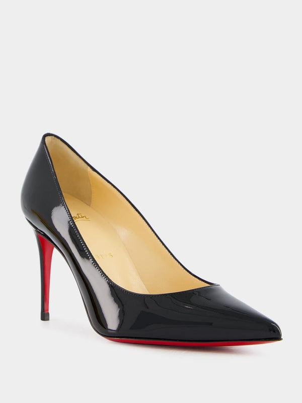 Kate 85mm patent leather pumps