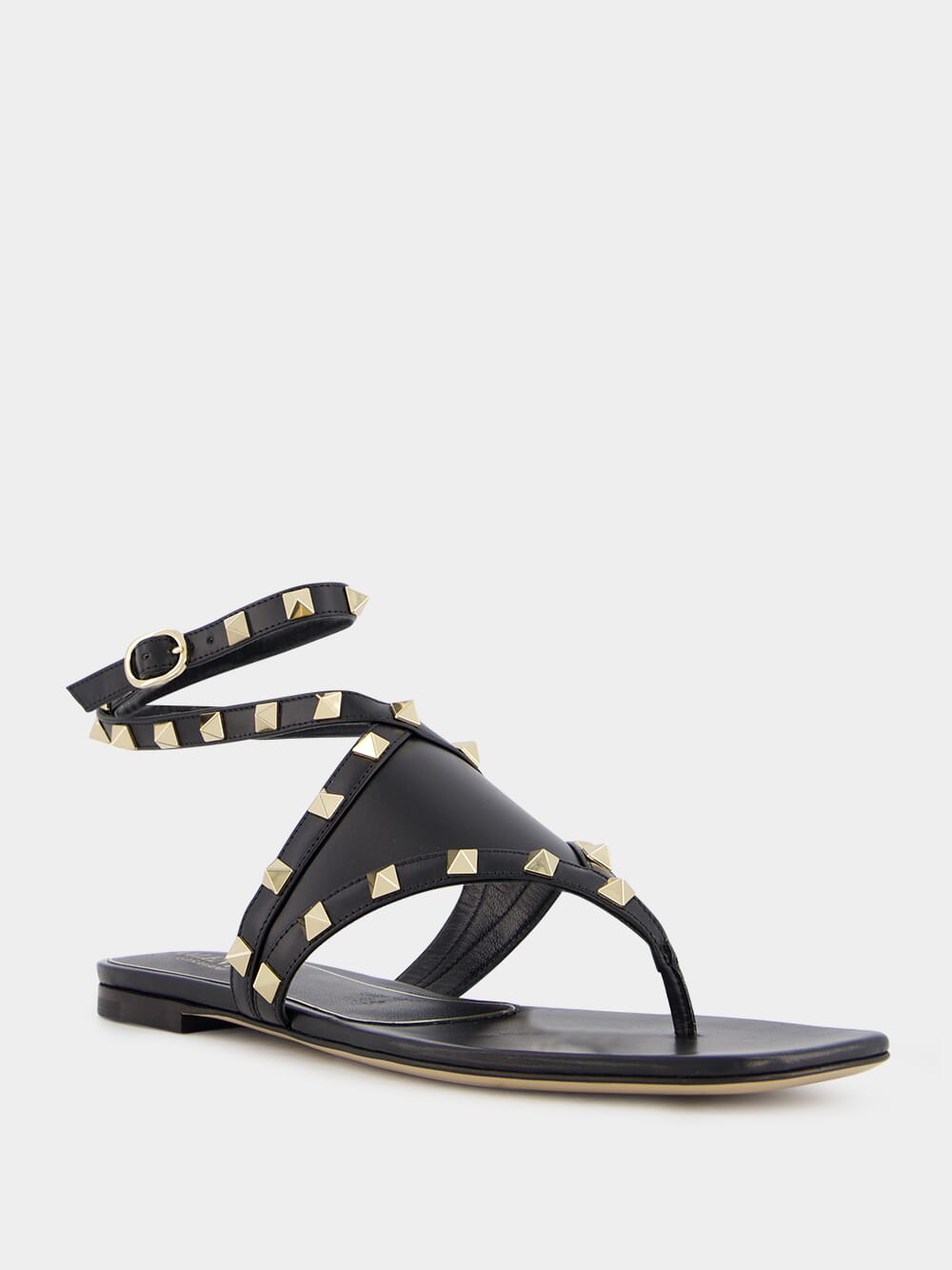 Valentino Garavani Rockstud Thong Strap Sandals Fashion Clinic