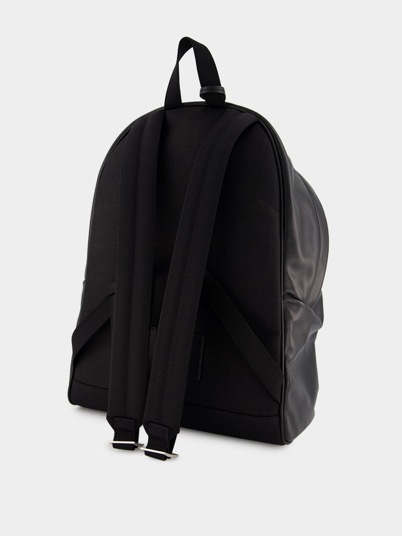 City Matte Leather Backpack
