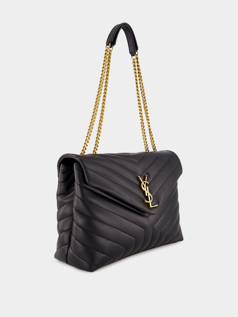 Ysl loulou medium grey hotsell