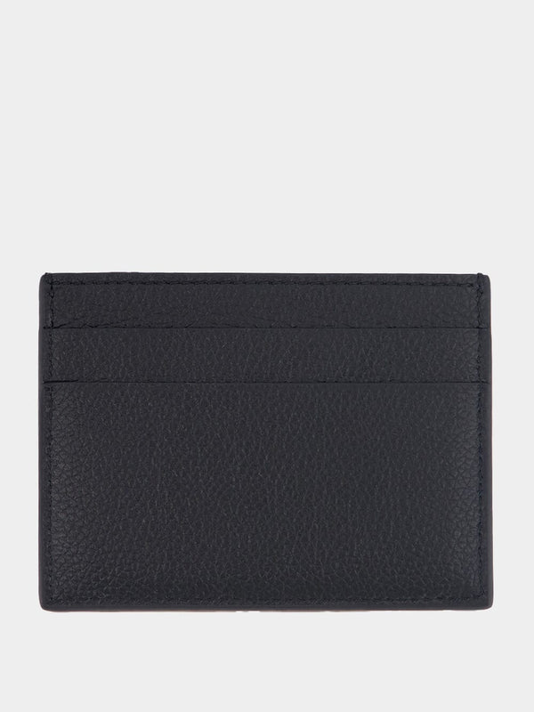 Black Leather Card Holder