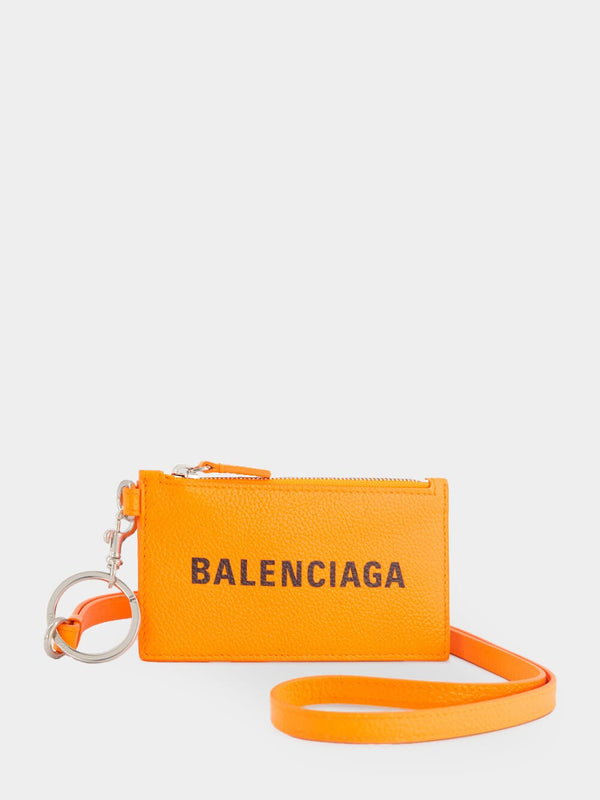 Logo-print Keyring Cardholder
