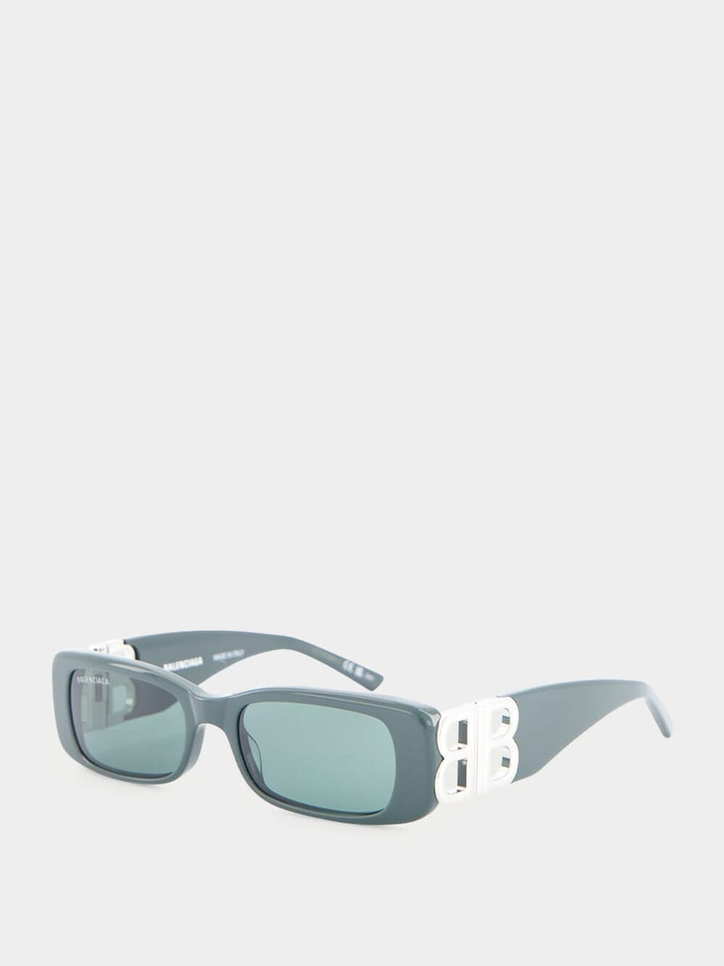 Dynasty Rectangle-Sunglasses