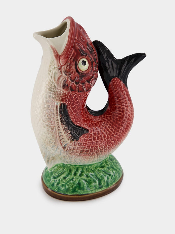 Fish Glazed Pitcher