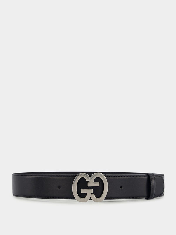 GG Buckle Wide Belt