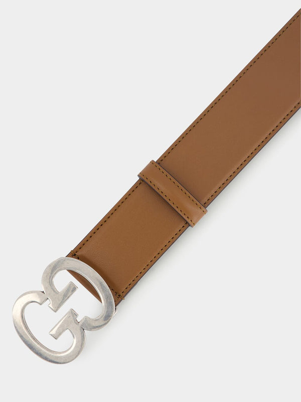 GG Buckle Wide Belt