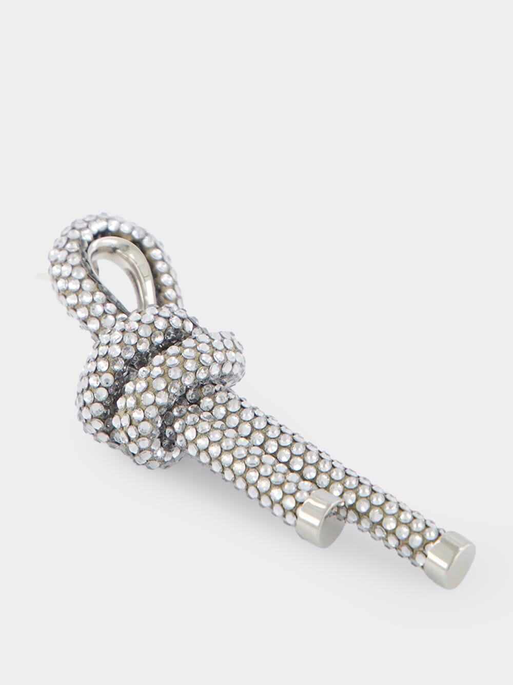 Rope Crystal-Embellished Earrings