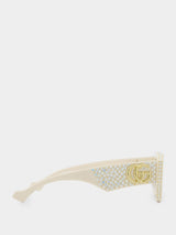 Geometric-Frame Sunglasses
