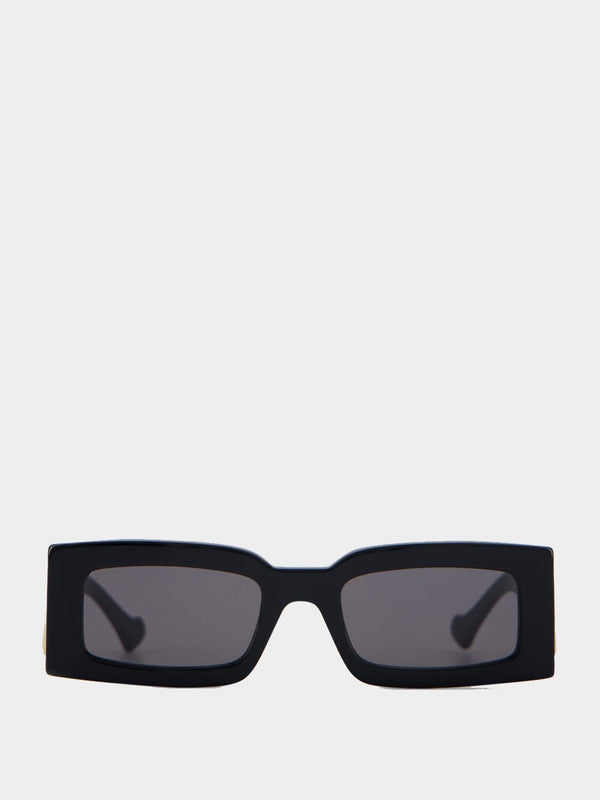 Double G Rectangle-Frame Sunglasses