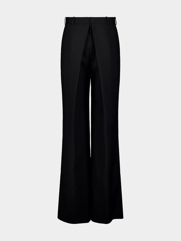 Deep Pleat Tailored Trousers
