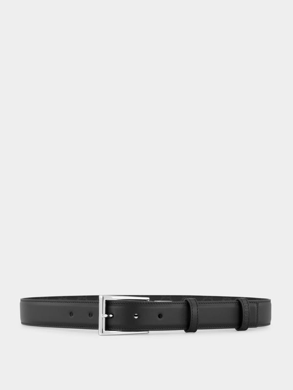 Black and Blue Reversible Belt