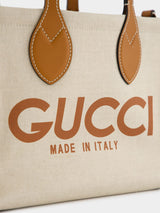 Mini Canvas Tote Gucci Print