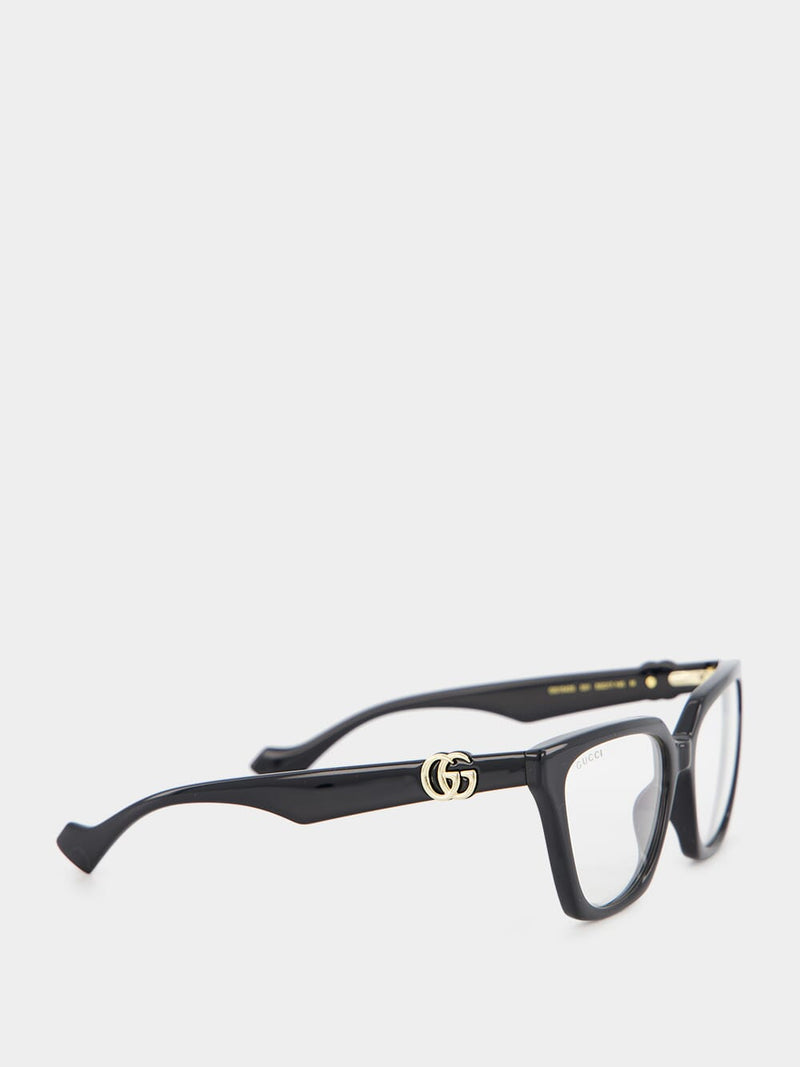 Cat-Eye Frame Clip-On Sunglasses