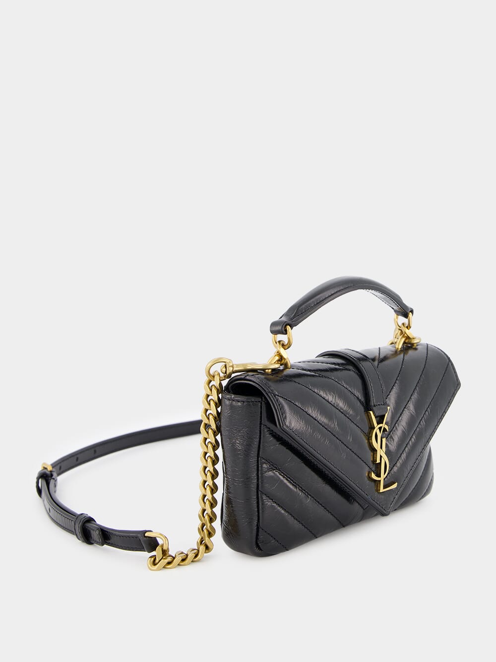 Saint Laurent College Mini Chain Bag Fashion Clinic
