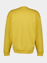 Loose-Fit Fleece Crewneck Sweatshirt