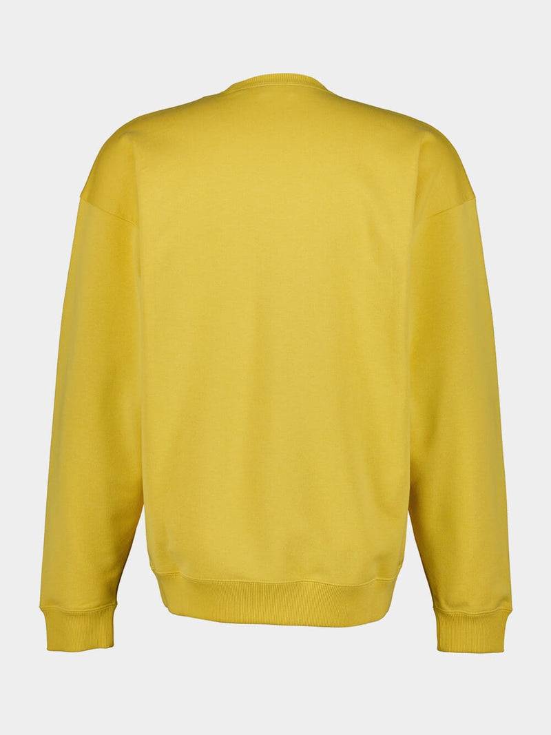 Loose-Fit Fleece Crewneck Sweatshirt