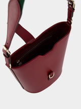 Mini Bucket Rosso Ancora Shoulder Bag