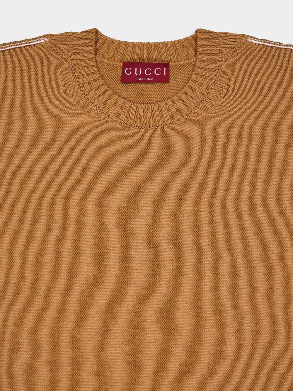 Gucci Cotton Sweater with Gucci Intarsia Fashion Clinic