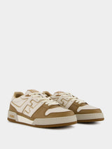 Match Brown Leather Sneakers