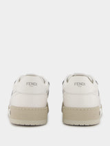 Match White Leather Sneakers