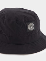 Iridescent Black Bucket Hat