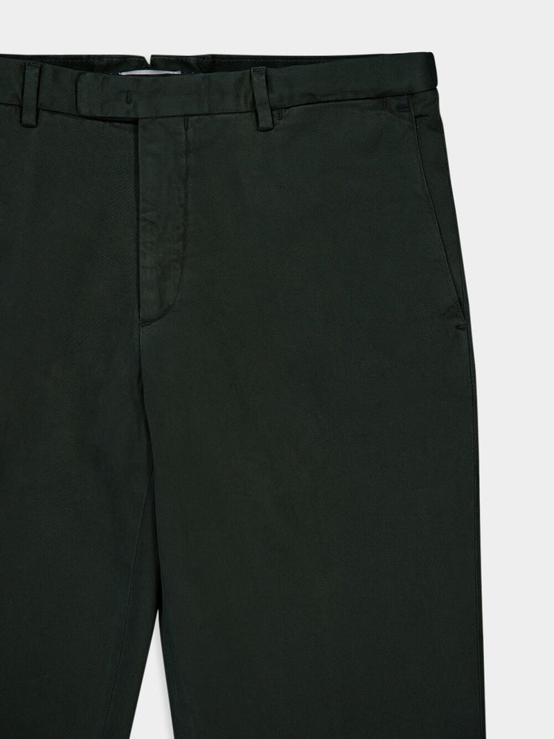 Classic Chino Green Trousers