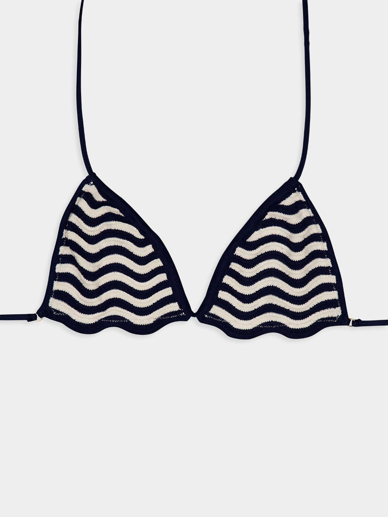 June Nautical Stripe Bikini Set