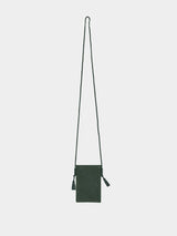 Green Pic Pocket Leather Bag