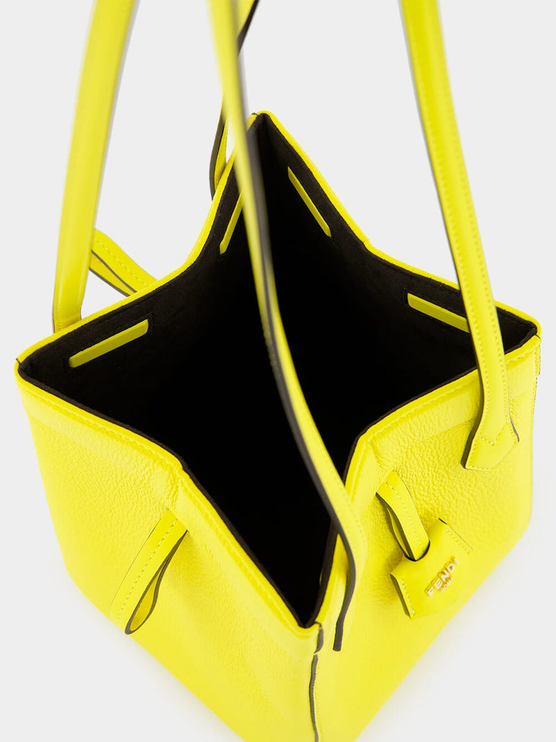 Fendi Origami Mini Yellow Leather