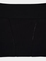 Matchmaker Knit Black Off-Shoulder Top