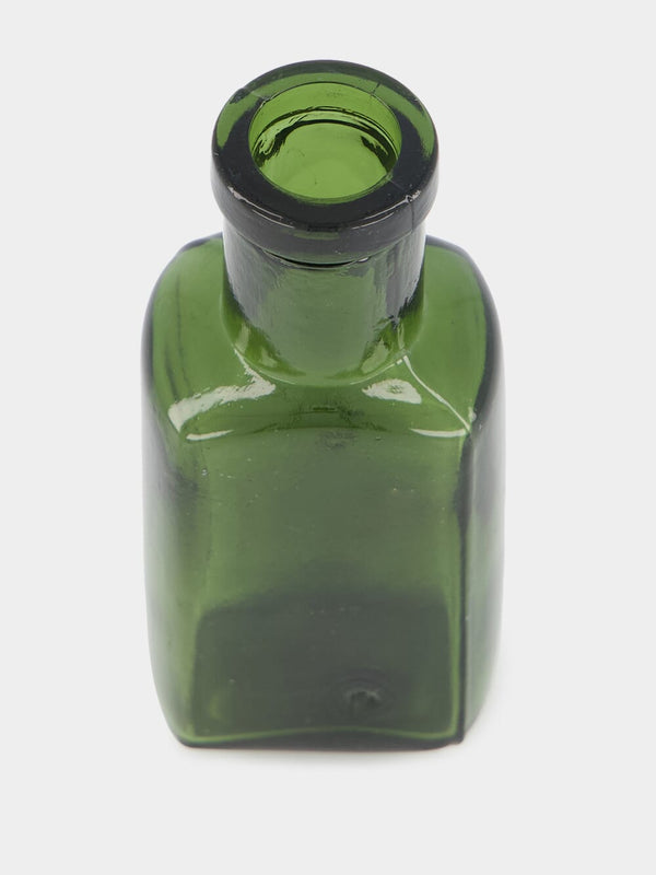 Antique Green Pharma Bottle