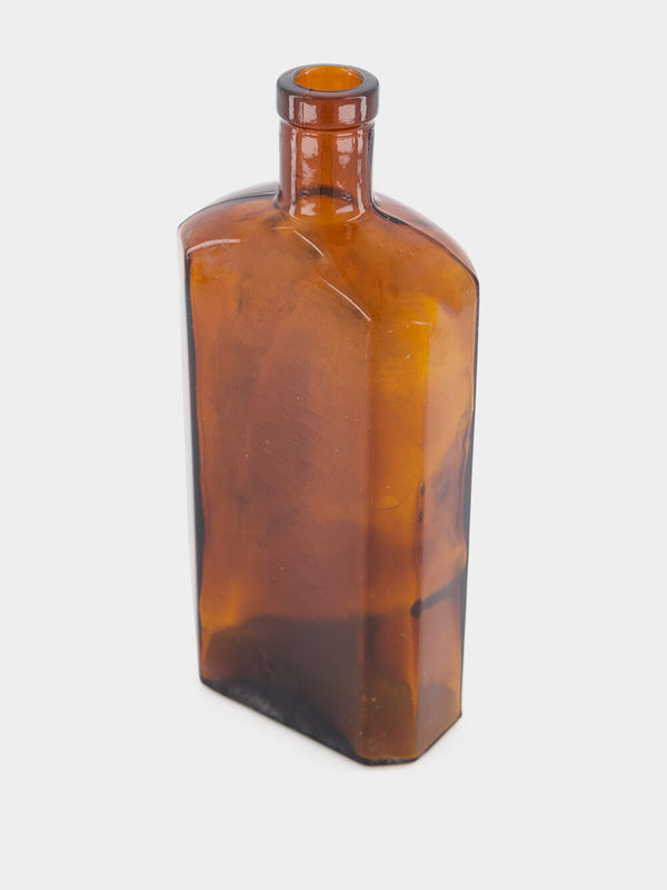 Amber Decorative Bottle