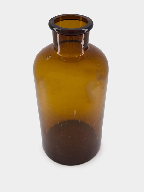 Antique Amber Flask