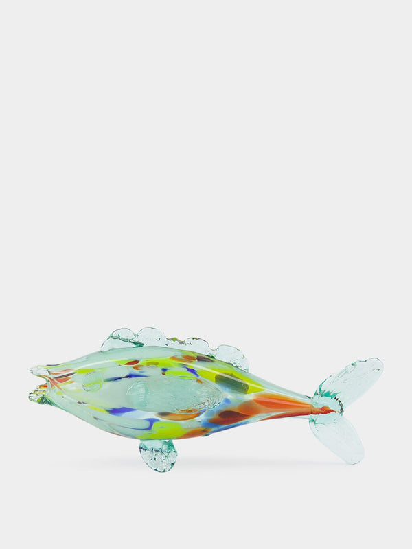 Artisan Glass Fish Ornament