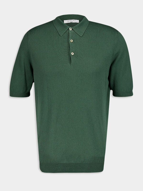 Cotton Green Polo T-Shirt