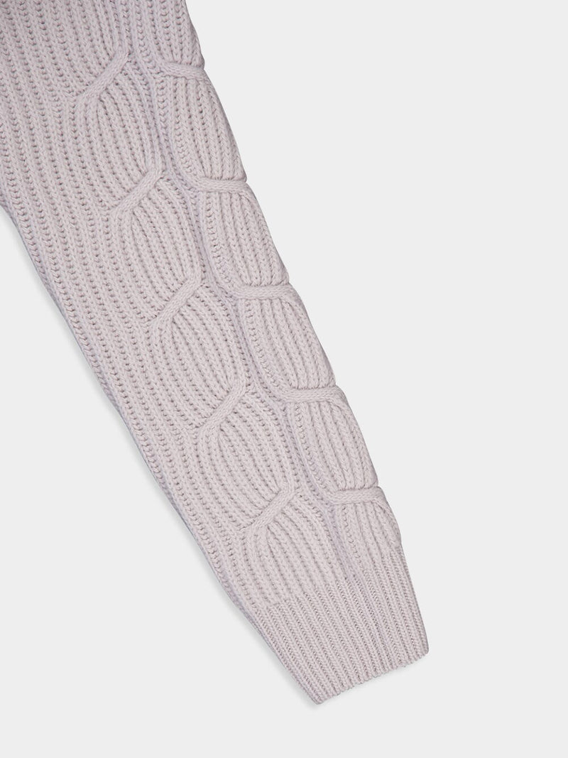 Textured Wool Turtleneck