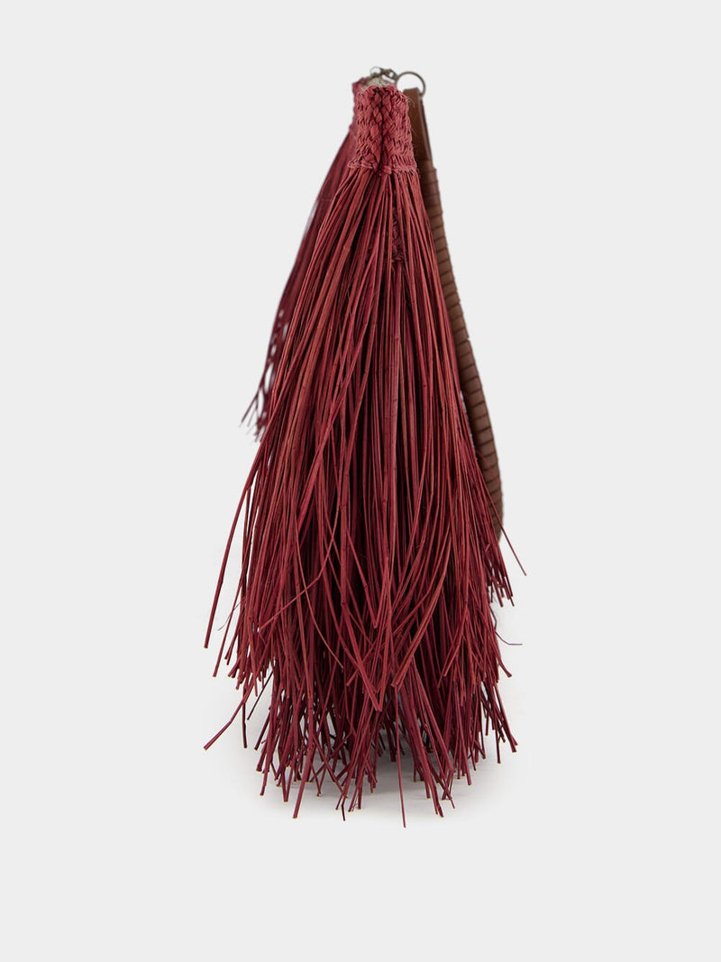 Fringed Leather Pouch