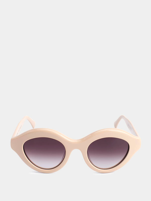 Theone Retro Circle Sunglasses