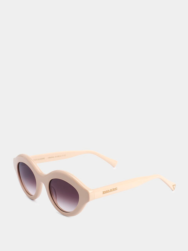 Theone Retro Circle Sunglasses