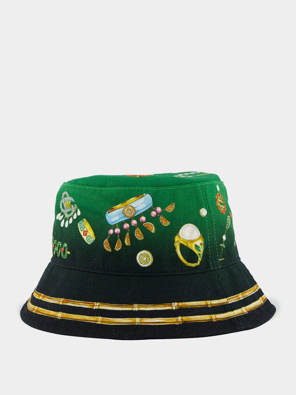 Bijoux-Print Bucket Hat