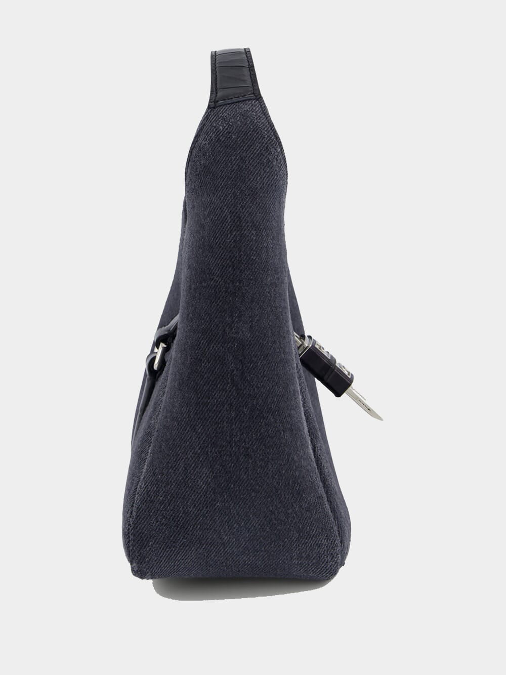 Mini G-Hobo Bag In Washed Denim