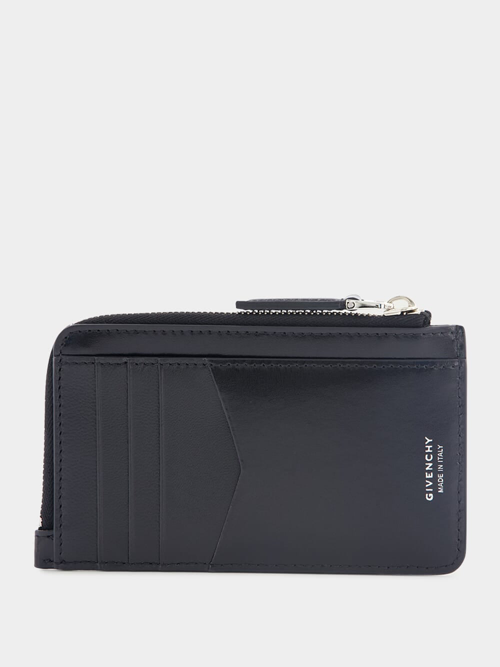 Antigona Zipped Leather Card Holder