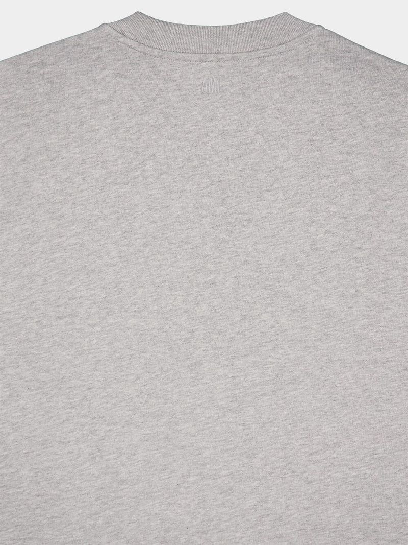 Ami De Coeur Cotton Light-Grey T-Shirt