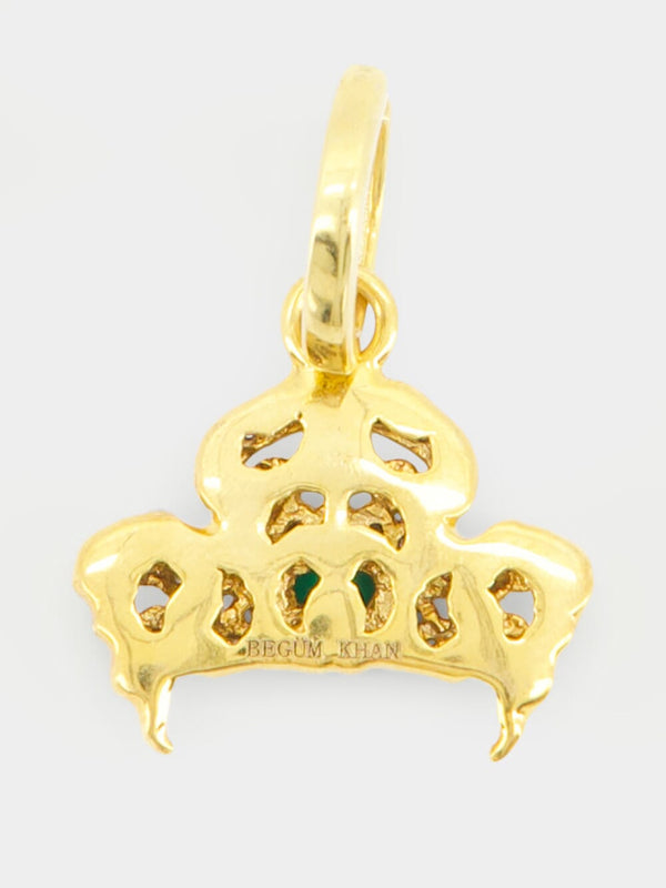 King Crab Hoop crystal piercing